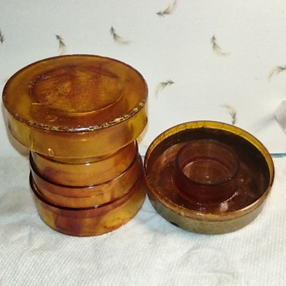 Pill Case & Collapsible Cup Signed Copyright Vintage - Picture 6 of 17